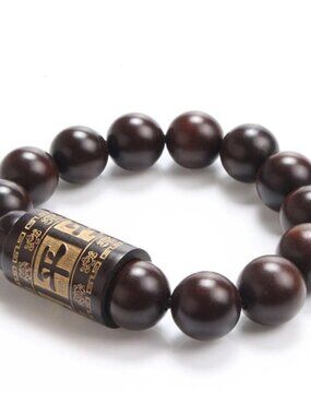 Authentic Tibetan Big Mantra Bracelet